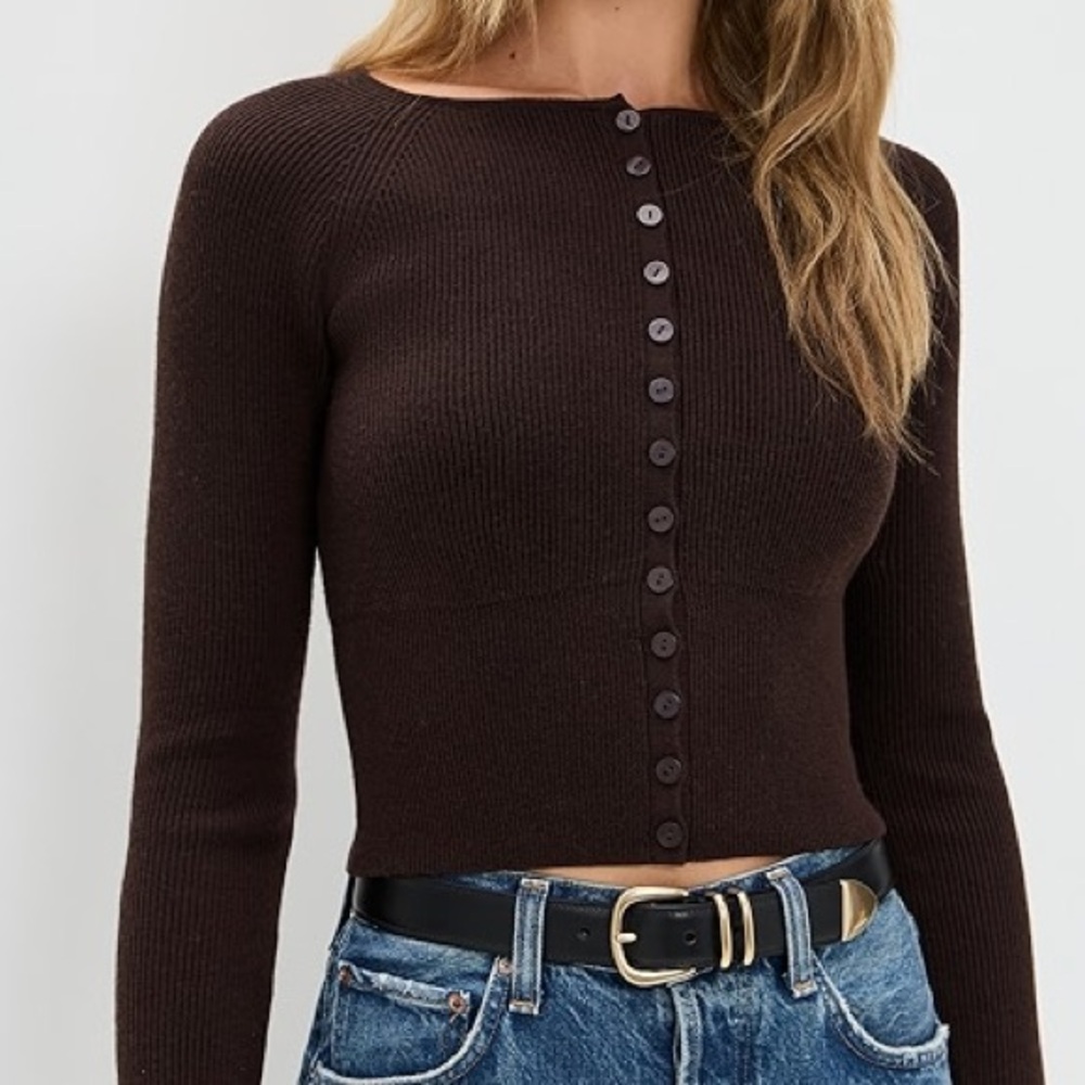 NWT Reformation Meadow Merino Cardigan